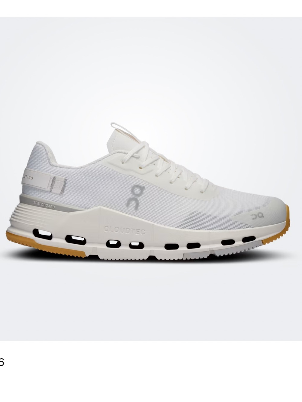 Cloudnova Form 2 Sneaker in White, Women’s 8